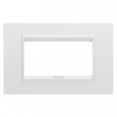  PLAQUE APPAREILLAGE LUX 4P MET 