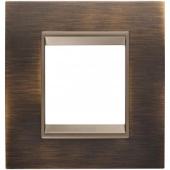  PLAQUE APPAREILLAGE LUX 2P MET 