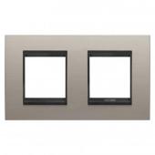  PLAQUE APPAREILLAGE LUX 2+2P H 