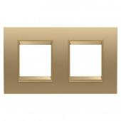  PLAQUE APPAREILLAGE LUX 2+2P H 