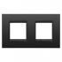  PLAQUE APPAREILLAGE LUX 2+2P H 