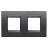  PLAQUE APPAREILLAGE LUX 2+2P H 