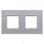  PLAQUE APPAREILLAGE LUX 2+2P H 