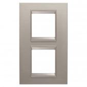  PLAQUE APPAREILLAGE LUX 2+2P V 