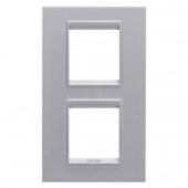  PLAQUE APPAREILLAGE LUX 2+2P V 