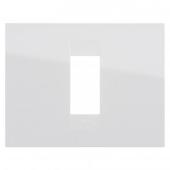  PLAQUE APPAREILLAGE GEO 1P BL 