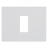  PLAQUE APPAREILLAGE GEO 1P BL 