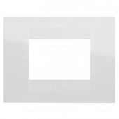  PLAQUE APPAREILLAGE GEO 3P BL 