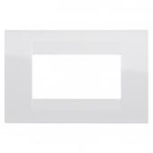  PLAQUE APPAREILLAGE GEO 4P BL 