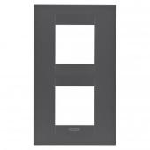  PLACCA GEO INT.2+2P V.NERO SAT 