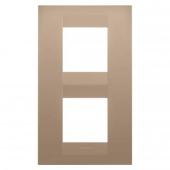  PLAQUE APPAREILLAGE GEO 2+2P V 