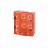  BOITE 6 POSTES VERT.INS.METAL 