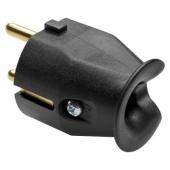 FICHE DROITE 2P+T 16A UNEL NO 