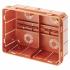  BACK BOX FLUSH M. DIN R.BRICK 
