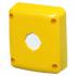  PLASTRON VIDE 75X85MM JAUNE - 