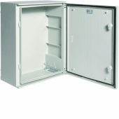  Coffret polyester porte pleine 