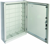  Coffret polyester porte pleine 