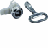  Serrure carr mle de 7mm chro 