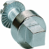  Serrure carr mle 7mm chrome 