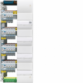  Porte opaque blanc gamma+ pour 