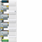  Porte opaque blanc pur Gamma+ 