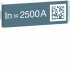  Calibreur In= 2500A 