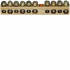  Barrette sur socle 67mm 5X16-5 