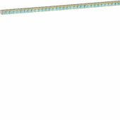  Barrette laiton sans socle L99 