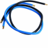  Jeu 2 conducteurs 16 mm bleu 