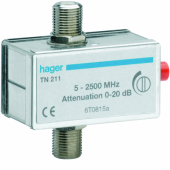  Attnuateur TV coaxial rglabl 