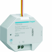  2 Entres  encastrer 230V KNX 