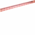  Barre cuivre perfor M10 1000A 