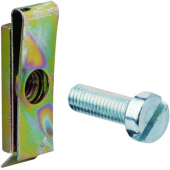  Ecrous-clips et vis M5 pour pl 