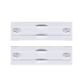  Jeu de 2 plastrons pleins  75x 