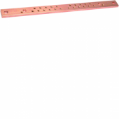  Barre cuivre perfor M6 630A 3 