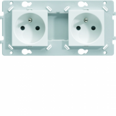  Prise double Essensya 2P+T Pr 