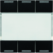  M�canisme + touches noir KNX 6 