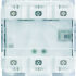  2 boutons poussoirs KNX LED ga 