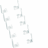  Lot de 10 leviers de montage r 