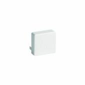  Embout pour TA-E 40x40 blanc 