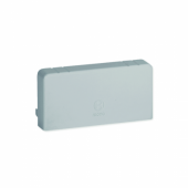  Embout pour TA-E 80x40 gris 