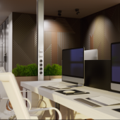  Pied gris pour Colonne Mobile 