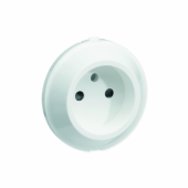  Prise Optima 2 ples blanche 