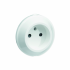  Prise Optima 2 ples blanche 