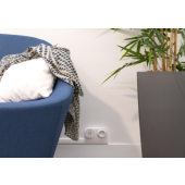  Prise Optima 2 p�les blanche 