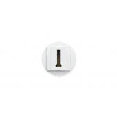  Prise tlphone T Optima blanc 