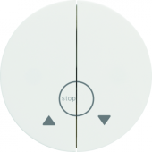  Bouton poussoir Optima double 