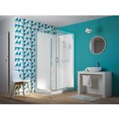  Cabine Eden 120x80 porte pivot 