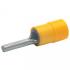  Cosse pr-isole jaune  embou 