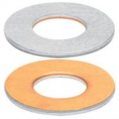  Boite de 20 rondelles alu-cuiv 